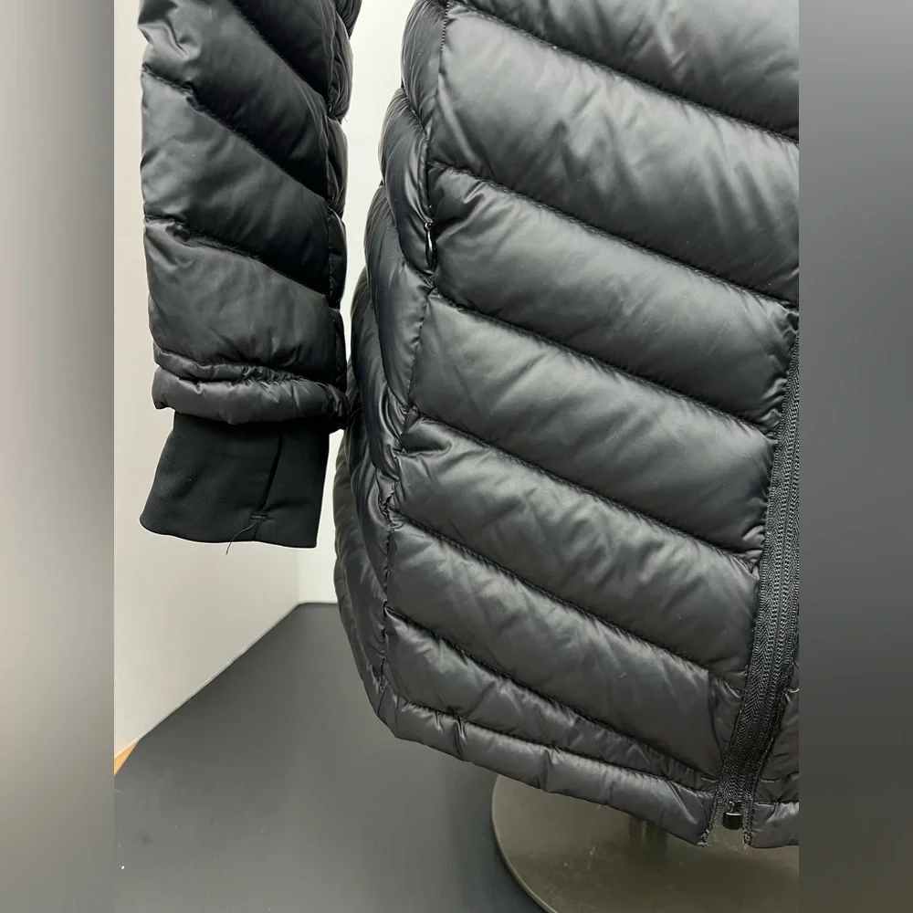 HFX Medium size, Women's Black Hooded Puffer Jacket - Picture 3 of 12